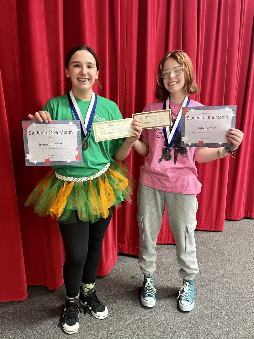 Oct Student of the Month